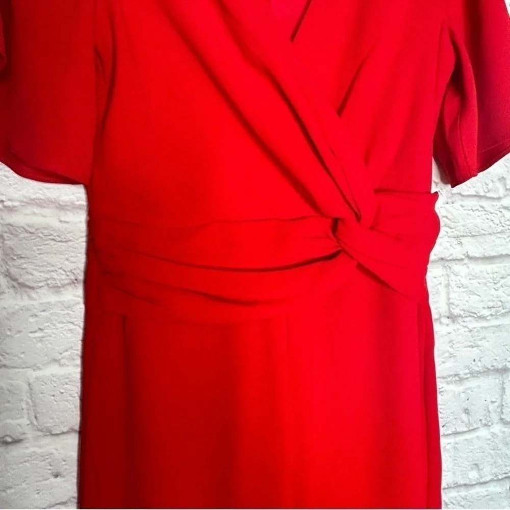 Harlyn Red Front Twist Jumpsuit - Picture 10 of 15